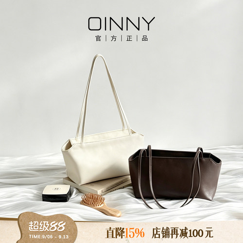 OINNY羊皮小波士顿包单肩包