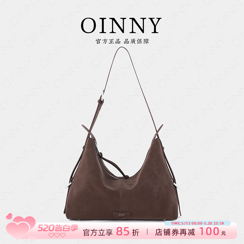 【夏季新款】Oinny2026秋冬时尚高级设计感休闲通勤托特女包9505