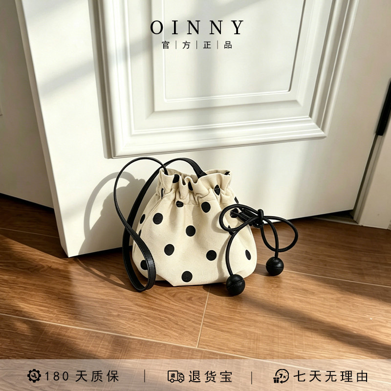 【夏季上新】Oinny福袋包韩系波点包包通勤单肩斜挎包女包1098-D