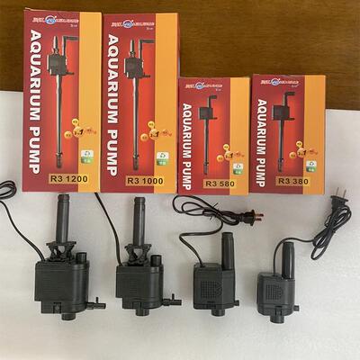 闵江原配鱼缸潜水泵R3  380 R3 480 R3 580 R3 1000  静音抽水泵