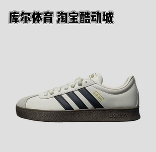 adidas VL COURT男女低帮复古休闲板鞋德训鞋JQ1501