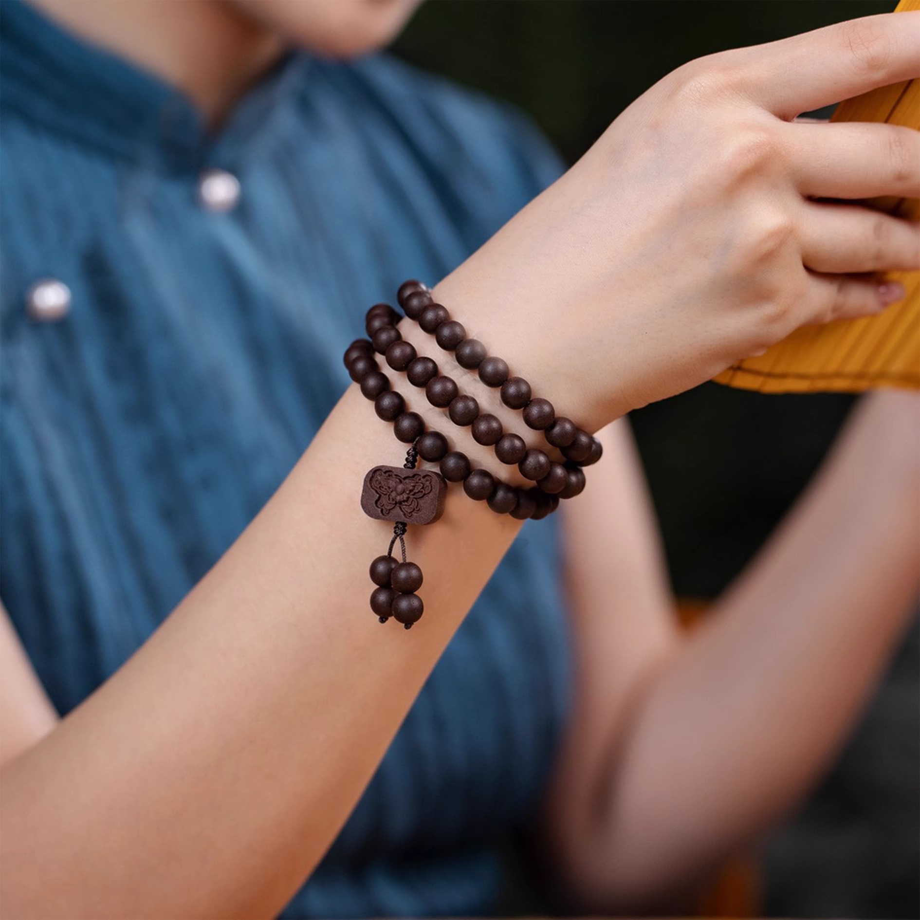 【归元香方】非遗手工中药手串文玩手链念珠项链天然古法合香珠