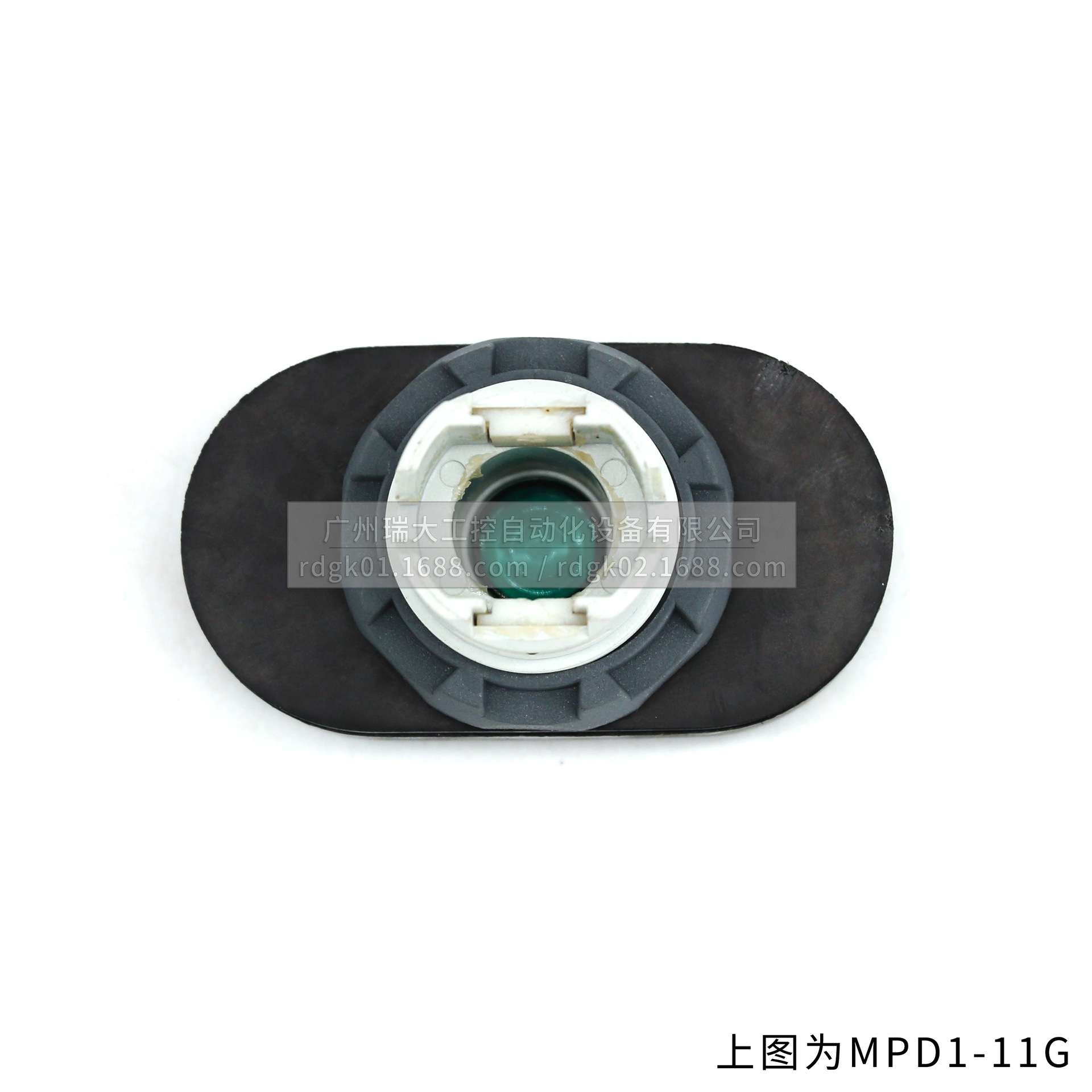 ABB MPD系列双头平钮操作部件（带灯型）MPD5-11G;10055060