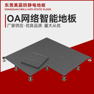 现货OA架空网络地板500 办公室商务楼可调节高承载活动防火地板砖