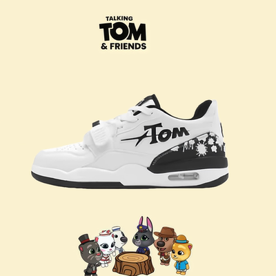会说话的汤姆猫新款鞋子男气垫板鞋面包鞋防滑耐磨篮球运动棉鞋