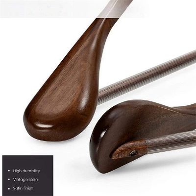 极速5Pc Wooden Colors Wide Shoulder Hangers SoSlid Wood Suit