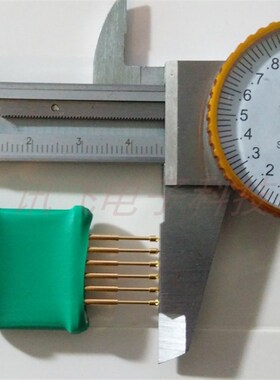 极速PCaB烧录针2.54 2.0 1.27测试探针顶针下载编程测试针弹簧针