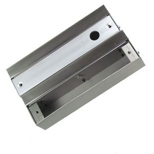 极速电插锁大门夹 玻璃门夹 上下无框不锈钢N门夹 电插锁支架 特