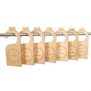 Nursery Nurs 极速7Pcs Baby ROainbow Wood Dividers Set Closet