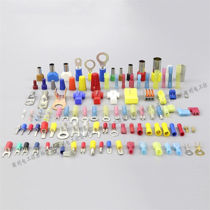 极速RV8-6S圆形预绝缘端子O型冷压接线端头带护套S铜鼻子线耳6-10,电子/电工,接线端子,淘宝优惠券,粉丝福利购,淘宝优惠卷