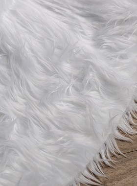 极速90CdM白色毛绒圣诞树树裙装饰摆件树底下毯子120CM地垫圣诞节