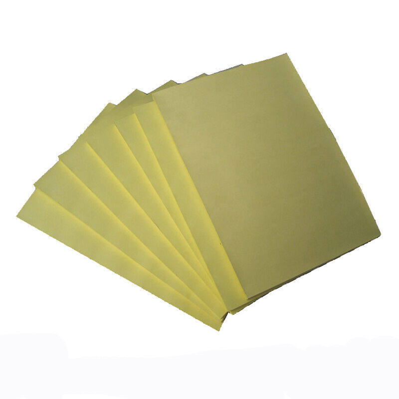 极速A4黏尘纸本l黄底铜版纸高粘黏尘纸无尘室防尘黄底黏尘纸本5包