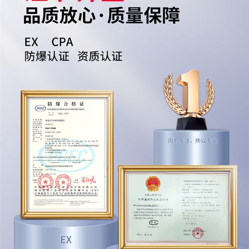 极速可携式氧气O2浓度含量气体检测报警仪工N业用有毒有害气泄漏