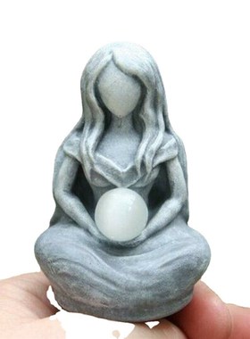 极速Independent Newq Moon Goddess Statue Resin Ornament