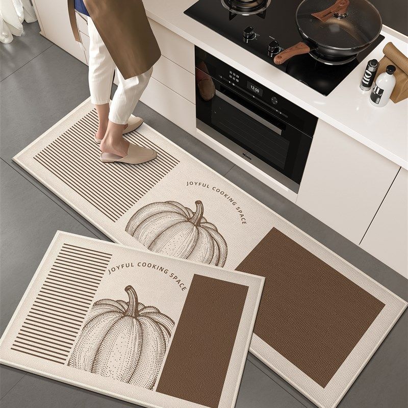 新品厨房地垫防水防油免洗可擦地毯门口防滑脚垫家V用长条门垫耐,居家布艺,厨房地垫,淘宝优惠券,粉丝福利购,淘宝优惠卷