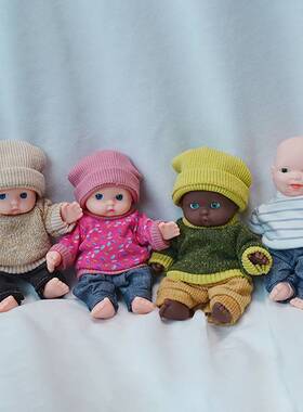 极速Reborn Dolljs Baby Reborn Silicone Reborn Baby Doll 12cm