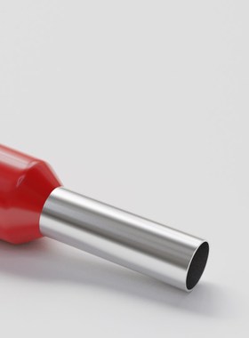 极速VE6012 6018管型端x子针形预绝缘接线端子冷压端子6平方铜鼻