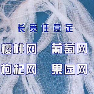极速葡萄树保护网防鸟池塘遮网庄C稼谷防E鸟子纱网家用防乌果园鱼