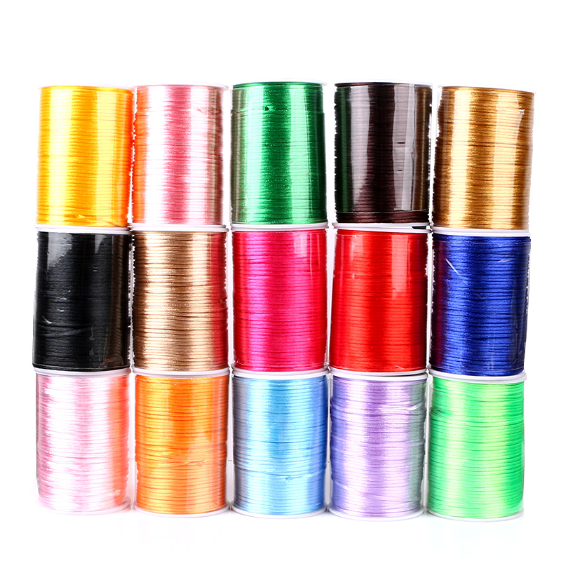 极速中国结线材5号线手链材料手工编织玉I线红绳子拖凉鞋多色100