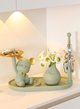 极速玄幻钥e匙收纳摆件入户玄关客厅入门电视柜酒柜鞋柜装饰品乔