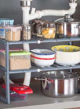 极速New kitchen cabinet bowl rackh retractableQ sinAk rack c