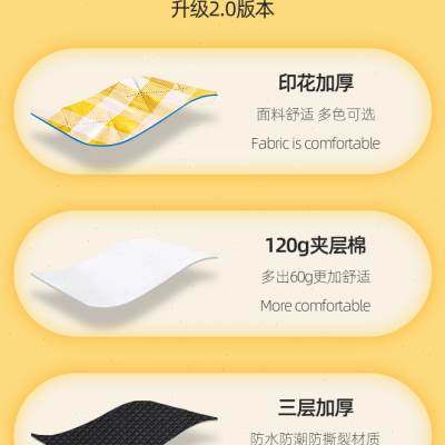 极速适用于d野餐垫防潮垫户外露营加厚沙滩垫防水防沙地垫帐篷垫