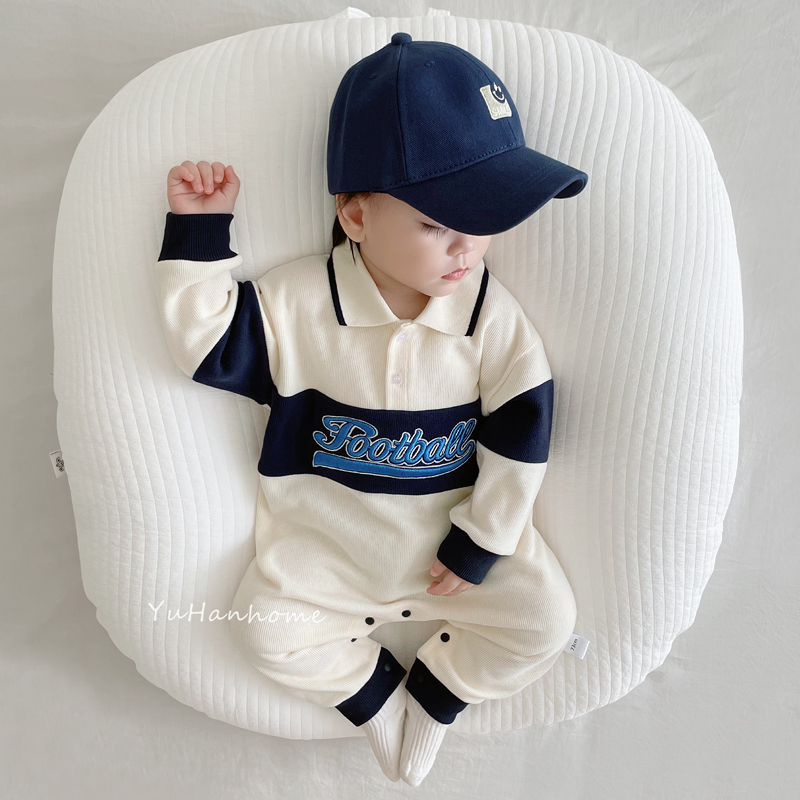 极速婴儿1连体衣服2春秋3外出4外套装5宝宝春装9男7U哈衣0一6个月