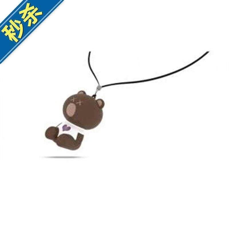 极速厂销爱z心熊可携式负离子车载空C气净化a器挂颈随身去除 净化