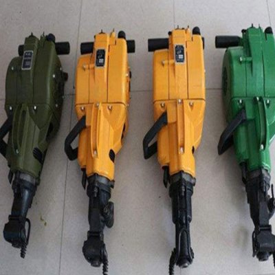 内燃式凿岩机 钻孔破碎两x用机YN27P手持冲击式凿岩钻机