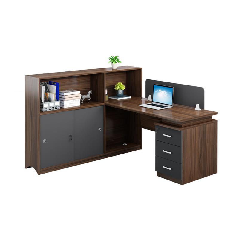 极速办公桌椅组合简约现代4人职z员工位办公室员工卡座6屏风隔断