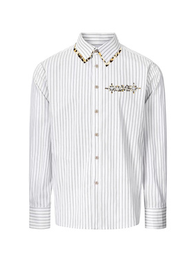 OKME 经典复古格子长袖衬衫美拉德色系设计感潮牌男女上衣