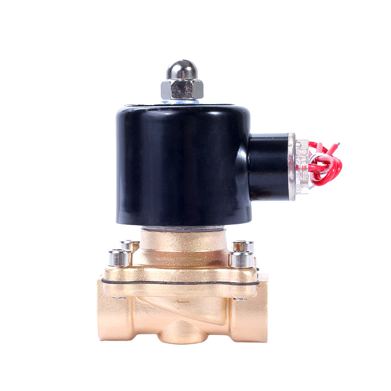 极速常闭电磁阀水阀AC220V 气阀DC24V DC12V 2分3分4分6.分1寸现