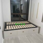 极速榻榻米升降床板l上翻侧翻床架透气储物床板1.81.51.351.2米