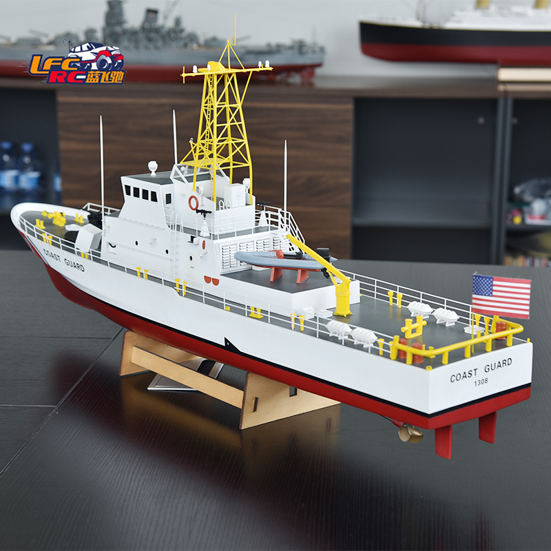 极速1/40g 岛级巡逻艇 遥控完成品 比例船 航海模型
