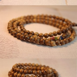 极速红木手串天然正宗鸡翅木佛珠手串手链念珠K车挂 108/216颗佛