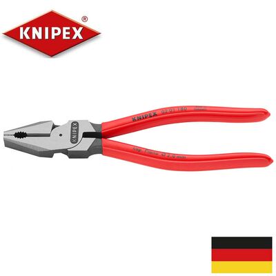 德国进口KNIPEX凯尼派克省力型钢丝钳0201200老虎钳8寸
