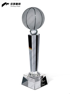高尔夫水晶奖杯专业定制奖品总杆净杆一杆进洞比赛运动颁奖纪念品