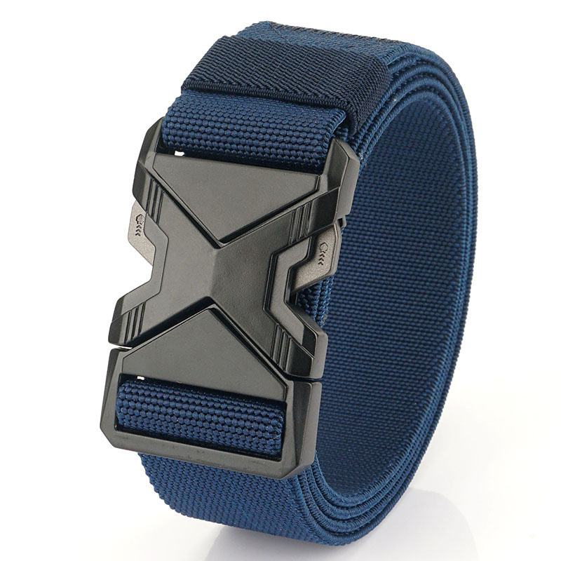 速发New Quick Release Metal Pluggable Buckle Tactical Belt B