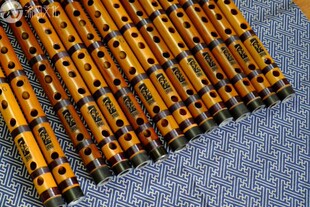 极速专业笛子初学成人苦竹笛竹笛入门F演奏级万强精制笛 涤心坊