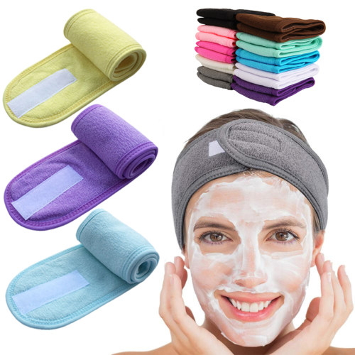 极速Adjustable Wideo Hairband Yoga Spa Bath Shower Makeup Wa