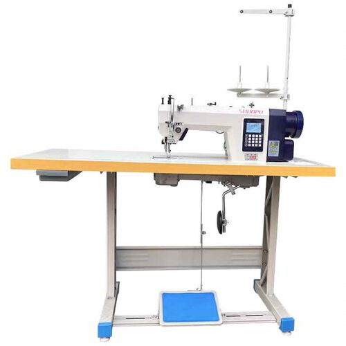 极速新款工业缝纫机全自动步进电脑同步车上下Q送料皮革箱包厚料