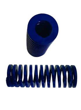 新品日标合金模具弹簧蓝色模具矩形压簧外径D40/5L0/60/35/30/27
