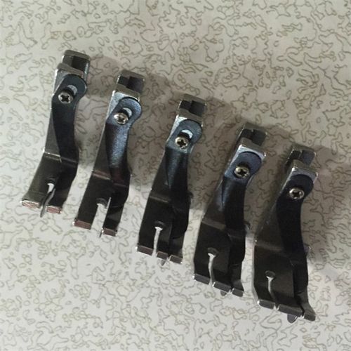 极速缝纫机配件 平车压脚全钢活B动挡边压脚明线止口挡边弹片止口