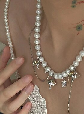 极速Chain Niche Design Mushroom Bullet Pendant Nec.klace