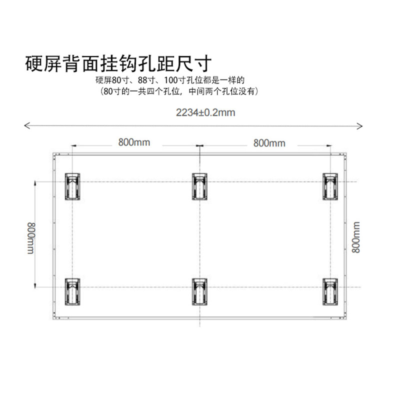 极速厂促菲涅尔抗光幕布硬屏80幕布