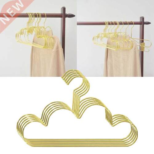 极速Hangders for Clothes Baby Kid Non Slip Metal Golden Hang