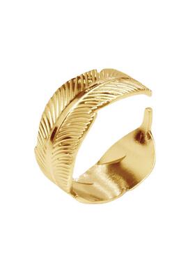 极速Adjustable Leaf Titanium zSteel Ring Vintage Oil Pressur