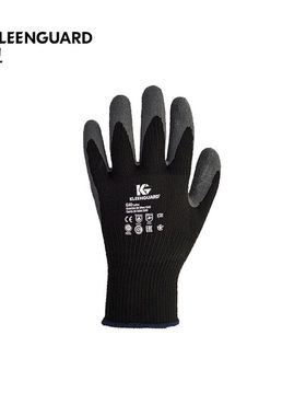 极速劲卫G40乳胶涂层工作劳保手套灰色+黑色MK码12副/包*5包/箱1