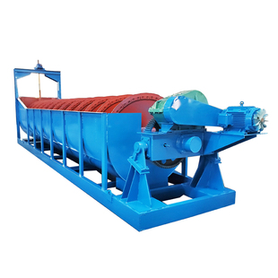 极速河北双轴螺旋洗砂机t实心叶片加耐磨片螺杆洗沙机河沙山沙洗