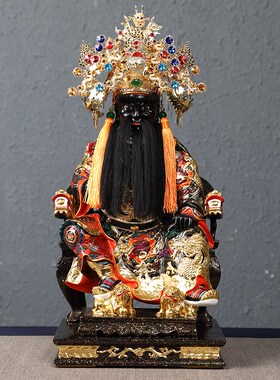 极速池府王爷神像木雕五府千岁李王吴王朱王范Q王爷文武尊王王帽
